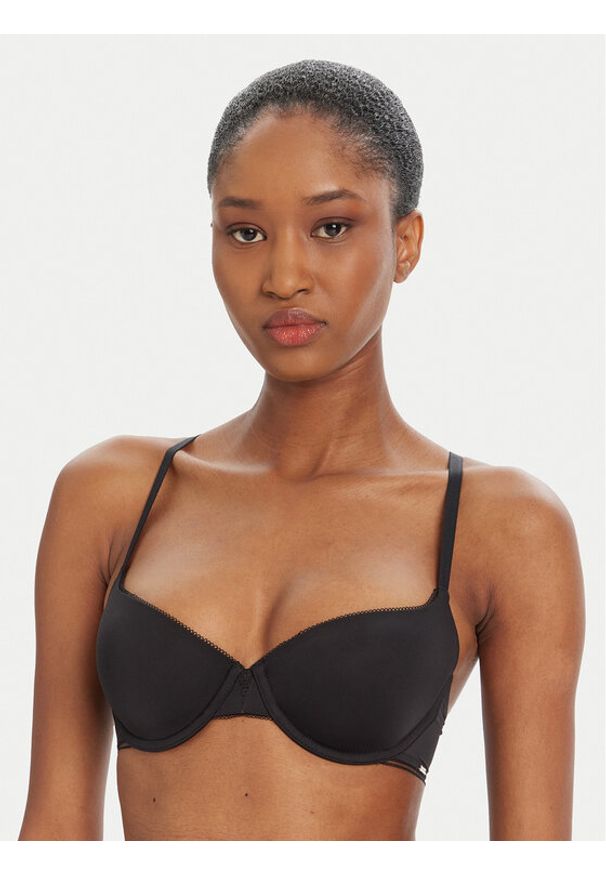 BOSS Biustonosz z fiszbiną 50545336 Czarny. Kolor: czarny. Materiał: syntetyk