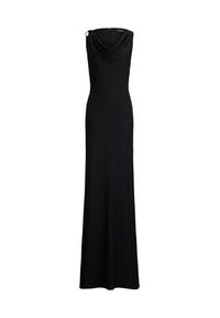 Lauren Ralph Lauren - LAUREN RALPH LAUREN Sukienka wieczorowa 253971057001 Czarny Slim Fit. Kolor: czarny. Materiał: syntetyk. Styl: wizytowy #4