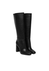 Steve Madden Kozaki Ally SM11002627 Czarny. Kolor: czarny. Materiał: skóra
