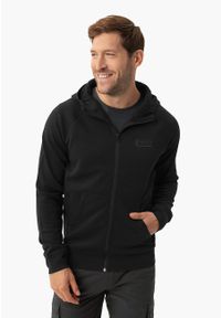 Volcano - Bluza dresowa B-ANDRE. Typ kołnierza: kaptur. Materiał: dresówka. Długość rękawa: raglanowy rękaw. Styl: klasyczny, sportowy #1