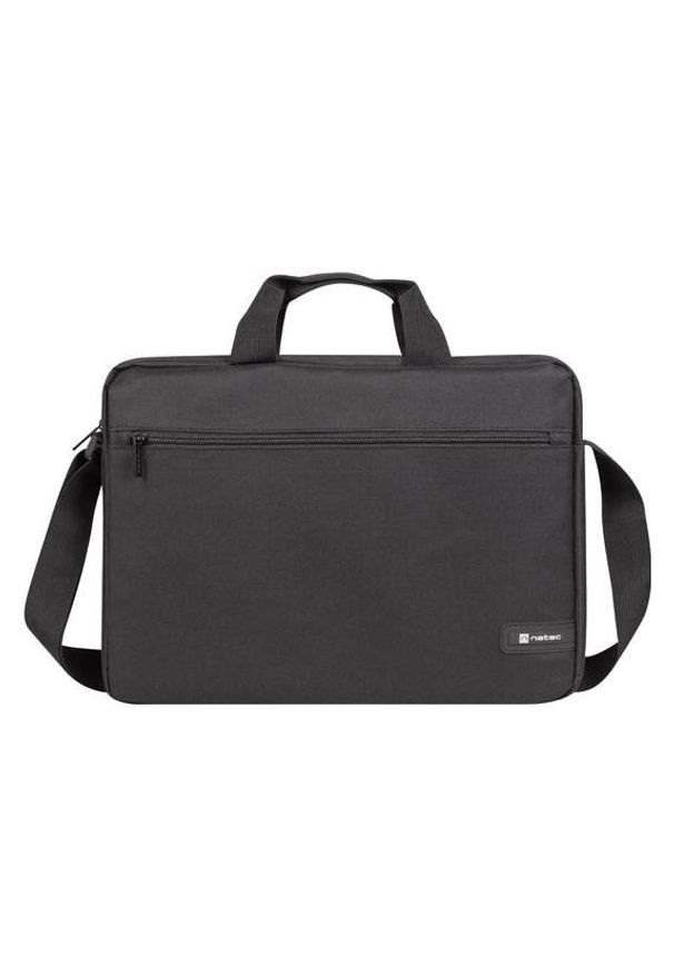 NATEC - Torba Natec Wallaroo 2 15.6'' z myszką bezprzewodową czarny. Kolor: czarny. Materiał: materiał. Styl: biznesowy, casual