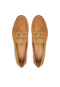 Lauren Ralph Lauren - LAUREN RALPH LAUREN Loafersy Marli 802974357001 Brązowy. Kolor: brązowy. Materiał: skóra, zamsz