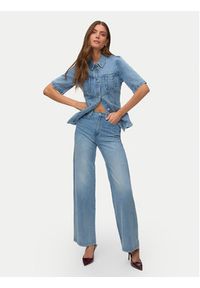 Vero Moda Jeansy Vega 10347947 Niebieski Wide Leg. Kolor: niebieski #4