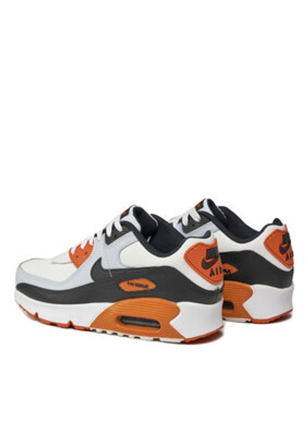 Nike Sneakersy Air Max 90 LTR (GS) CD6864 023 Biały. Kolor: biały. Materiał: skóra. Model: Nike Air Max, Nike Air Max 90