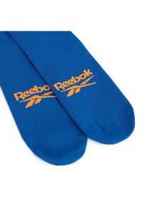 Reebok Skarpety długie R0562-SS24 (1-pack) Granatowy. Kolor: niebieski. Materiał: bawełna