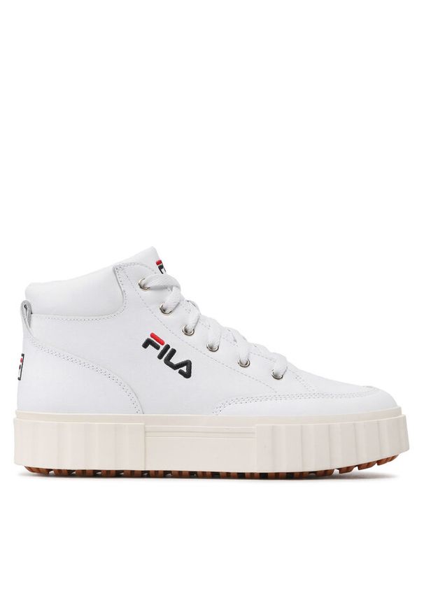 Sneakersy Fila. Kolor: biały