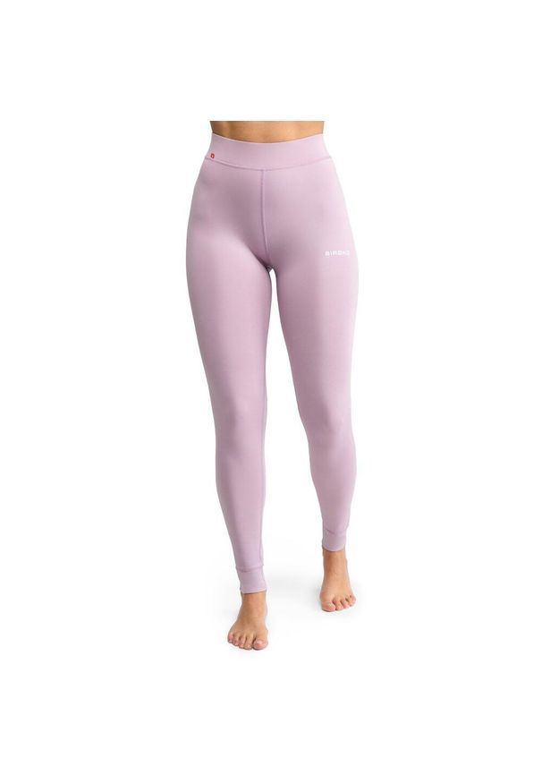 SIROKO - Damskie trekkingowe legginsy termoaktywne Siroko Katabatic. Kolor: różowy. Materiał: tkanina. Sport: turystyka piesza