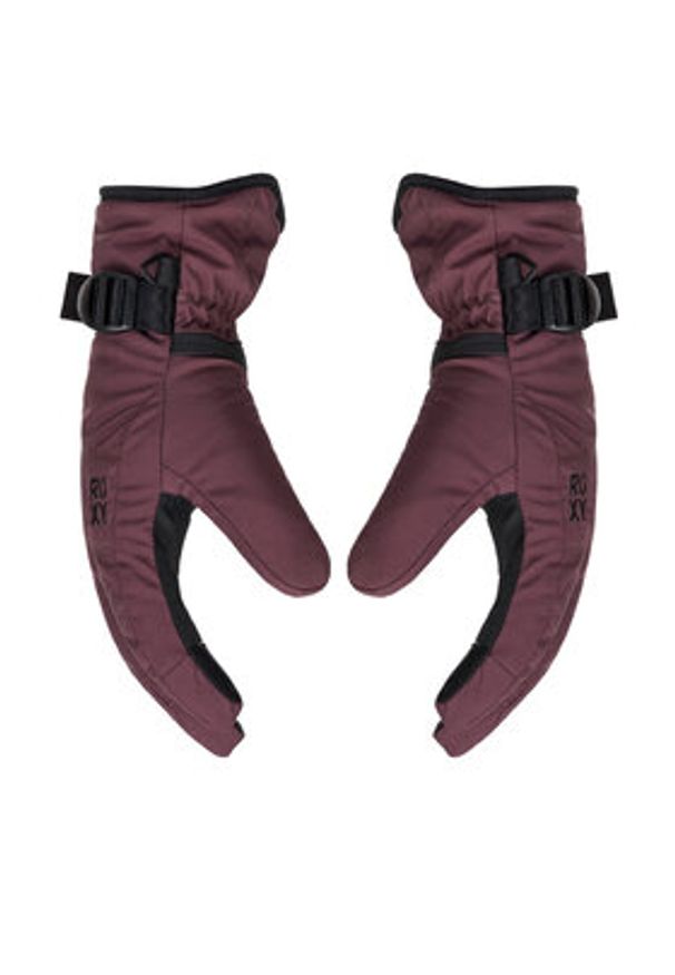 Roxy Rękawice narciarskie Jetty Solid ERJHN03267 Szary. Kolor: szary. Materiał: poliester. Sport: narciarstwo