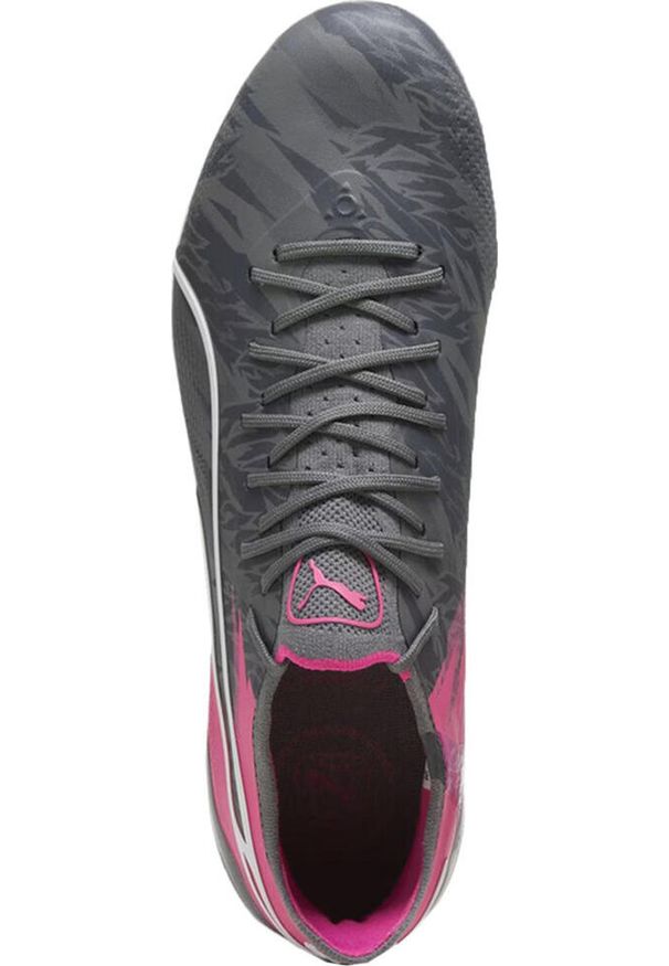Buty treningowe uniseks Puma King Ultimate Rush. Kolor: biały, szary, różowy, wielokolorowy. Sport: piłka nożna