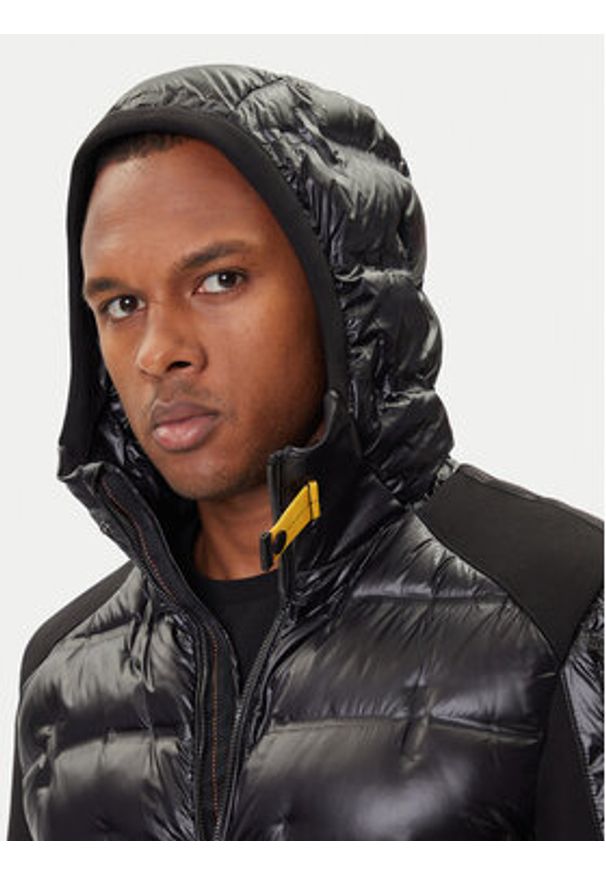 Parajumpers Kurtka puchowa Gyles 25WMPMHYQP01 Czarny Regular Fit. Kolor: czarny. Materiał: syntetyk