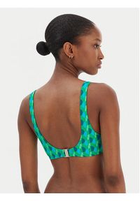 Seafolly Góra od bikini Sorrento 31467-277 Zielony. Kolor: zielony. Materiał: syntetyk #4