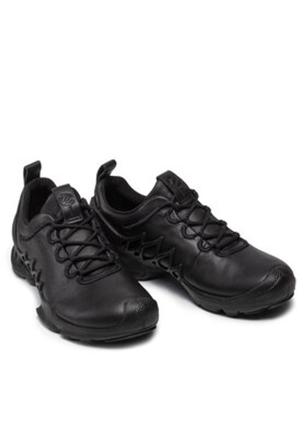 ecco - ECCO Trekkingi Biom Eax M 80283401001 Czarny. Kolor: czarny. Materiał: skóra. Sport: turystyka piesza