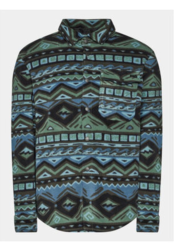 Billabong Kurtka przejściowa Furnace Flanell ABYFT00101 Kolorowy Regular Fit. Materiał: syntetyk. Wzór: kolorowy