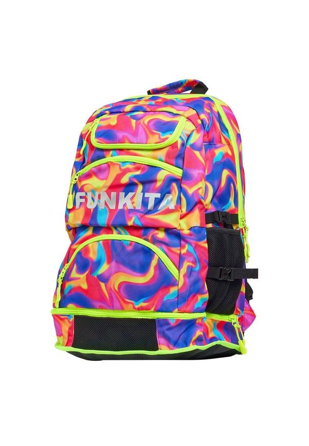 FUNKITA - Plecak torba do szkoły na basen siłownię trening Funkita Summer Swirl. Kolor: różowy