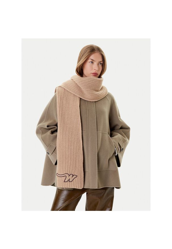 Szalik Weekend Max Mara. Kolor: brązowy
