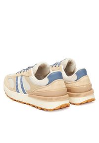 Tommy Jeans Sneakersy Tjm Technical Runner Ess EM0EM01537 Beżowy. Kolor: beżowy. Materiał: materiał #4