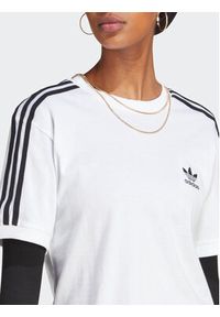 Adidas - adidas T-Shirt Adicolor Classics 3-Stripes T-Shirt IB7410 Biały Regular Fit. Kolor: biały. Materiał: bawełna #5