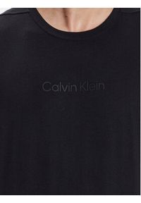 Calvin Klein Performance T-Shirt S/S T-Shirt 00GMS3K108 Czarny Regular Fit. Kolor: czarny. Materiał: syntetyk, bawełna #4