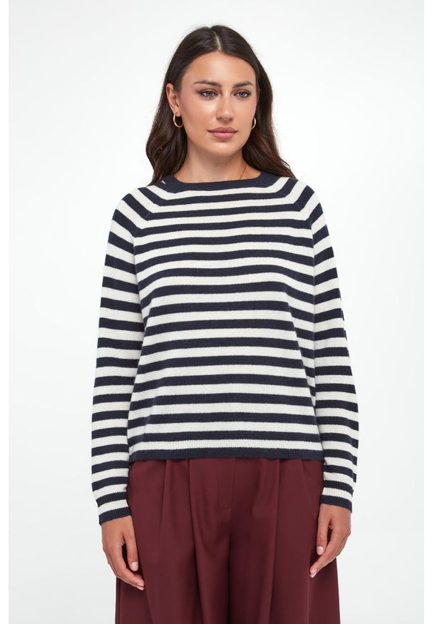 Marella - Sweter damski kaszmirowy Tesa MARELLA. Materiał: kaszmir