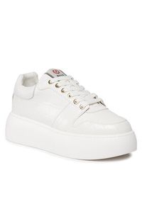 Pollini Sneakersy SA15195G0HXL212A Biały. Kolor: biały #2