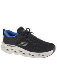 skechers - Buty do biegania męskie, Skechers Go Run Swirl Tech-Dash Charge. Kolor: czarny. Sport: bieganie