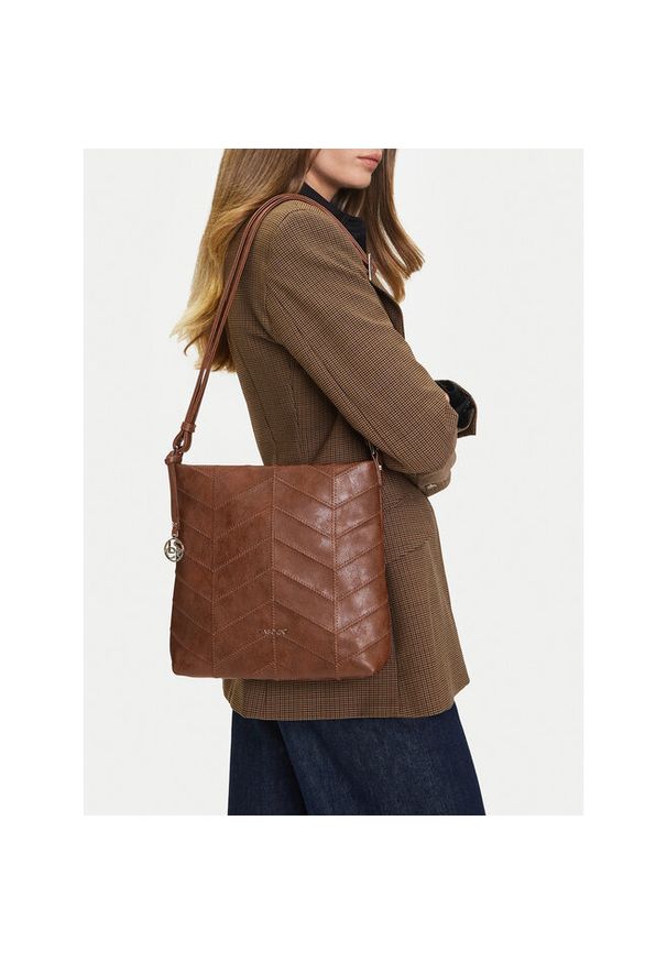 Torebka Lasocki. Kolor: brązowy