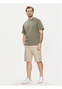 Lee Szorty materiałowe Cargo 112349316 Beżowy Loose Fit. Kolor: beżowy. Materiał: bawełna #3