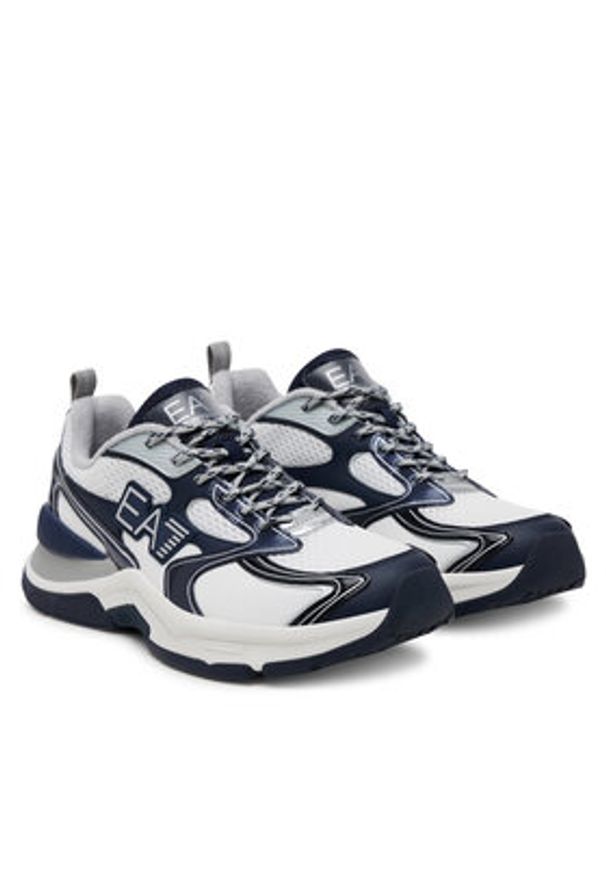 EA7 Emporio Armani Sneakersy X8X249 XK446 D193 Kolorowy. Materiał: materiał. Wzór: kolorowy