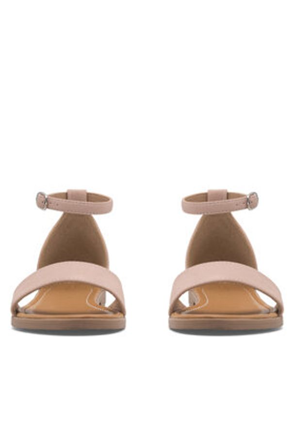 Clara Barson Sandały BRIA WS5296-32 Różowy. Kolor: różowy. Materiał: skóra