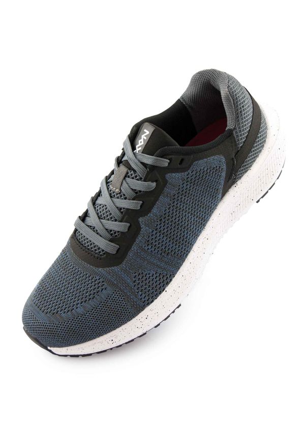 ZWL - Skórzane buty Nax Zfer 45 dla mężczyzn - Eleganckie i Trwałe. Kolor: czarny. Materiał: skóra. Wzór: koronka