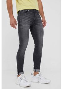 Calvin Klein Jeans jeansy męskie. Kolor: szary #1