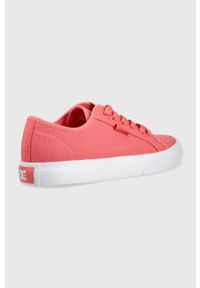 DC tenisówki kolor różowy. Nosek buta: okrągły. Zapięcie: sznurówki. Kolor: różowy #5