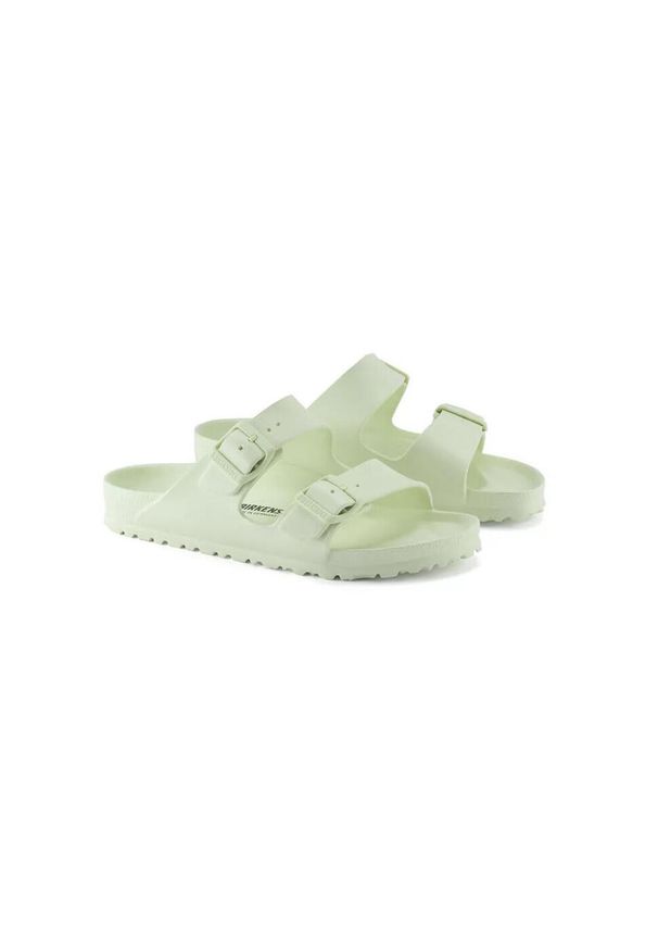 Klapki damskie Birkenstock Arizona Eva. Kolor: zielony. Materiał: materiał, syntetyk