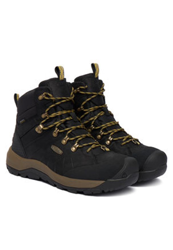 keen - Keen Trekkingi Revel IV Mid Polar 1031021 Czarny. Kolor: czarny. Materiał: skóra. Sport: turystyka piesza