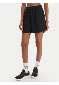 Reebok Szorty sportowe Karin RK25504CCW Czarny Regular Fit. Kolor: czarny. Materiał: syntetyk #1