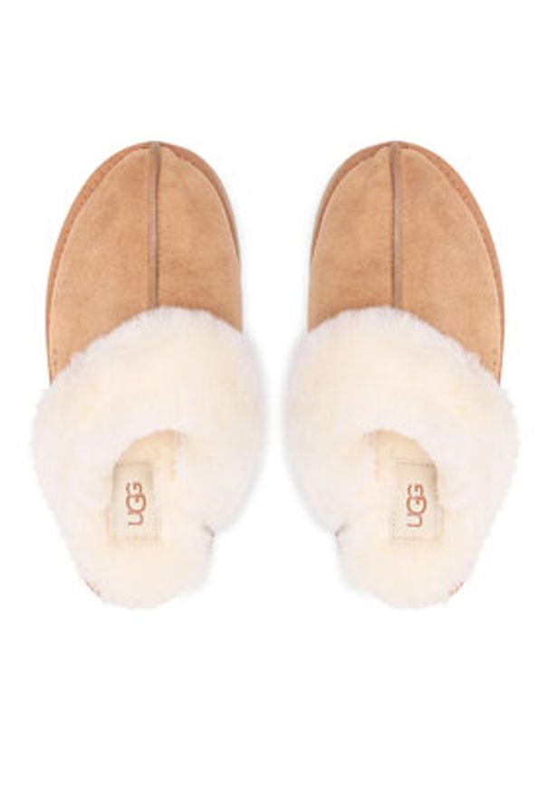 Ugg Kapcie W Disquette 1122550 Brązowy. Kolor: brązowy. Materiał: skóra