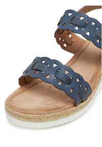 Clara Barson Espadryle WS2189-52 Granatowy. Kolor: niebieski. Materiał: syntetyk, materiał #6