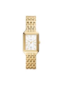 Fossil Zegarek Raquel ES5220 Złoty. Kolor: złoty