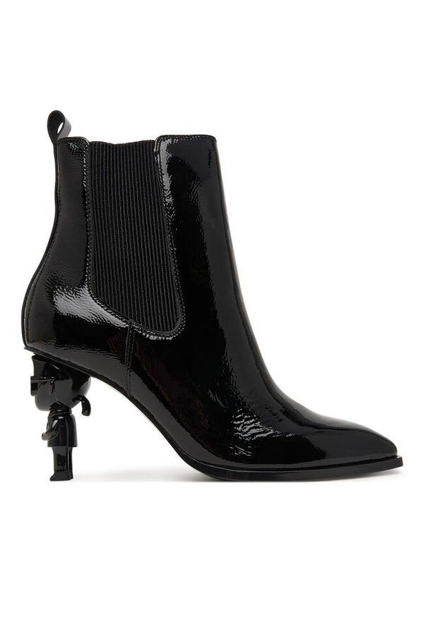Karl Lagerfeld - Botki KARL LAGERFELD. Kolor: czarny