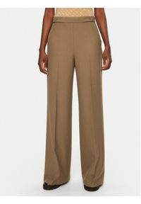 BOSS Spodnie palazzo Tupita 50531846 Brązowy Wide Leg. Kolor: brązowy. Materiał: wiskoza #1