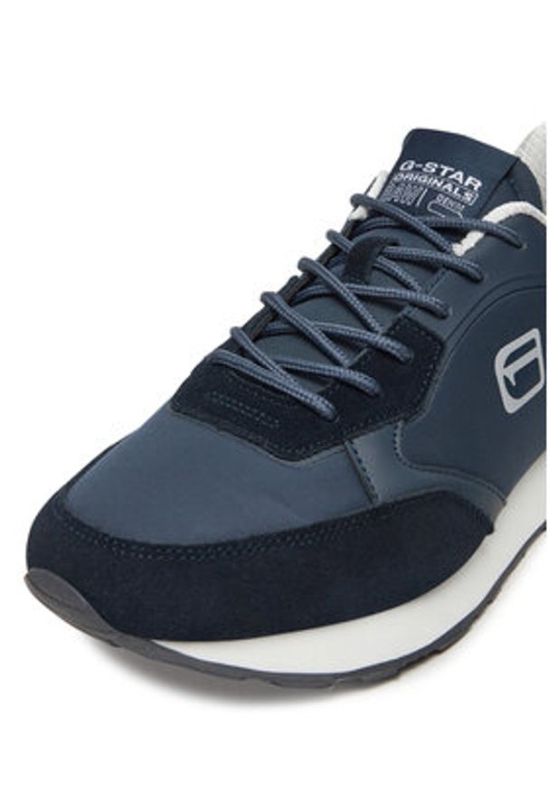 G-Star RAW - G-Star Raw Sneakersy KMS4011-1 Granatowy. Kolor: niebieski. Materiał: materiał
