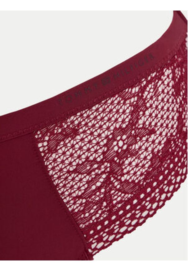 TOMMY HILFIGER - Tommy Hilfiger Stringi UW0UW05521 Czerwony. Kolor: czerwony. Materiał: syntetyk