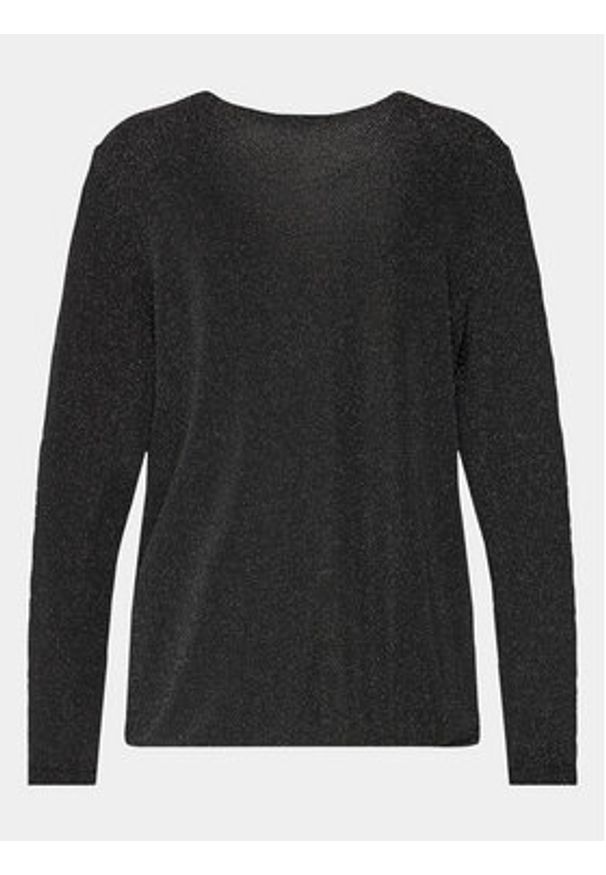 Olsen Bluzka Clara 11104678 Czarny Regular Fit. Kolor: czarny. Materiał: syntetyk