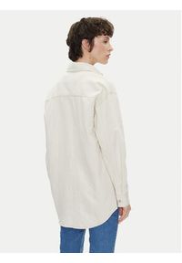 Pepe Jeans Koszula jeansowa PL304963 Écru Oversize. Materiał: bawełna #3