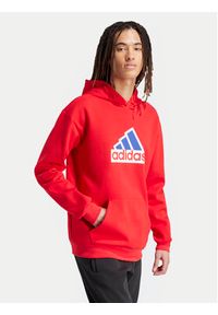 Adidas - adidas Bluza Future Icons Badge of Sport IS8338 Czerwony Regular Fit. Kolor: czerwony. Materiał: bawełna. Styl: sportowy #7