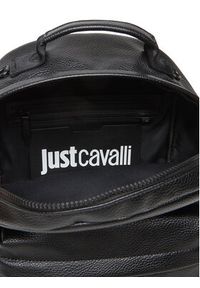 Just Cavalli Plecak 78QA4B11 ZSB81 Czarny. Kolor: czarny. Materiał: skóra #4