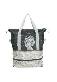 Torba podróżna damska Anekke, wykonana z materiału tekstylnego z dekoracyjnym nadrukiem rozkładana, kolorowa, 42588-002. Materiał: materiał. Wzór: nadruk, kolorowy. Styl: elegancki, klasyczny, casual #7