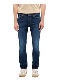 Męskie Spodnie Jeansowe Mustang Style Vegas Slim Denim Blue 1017701 5000 883 #4