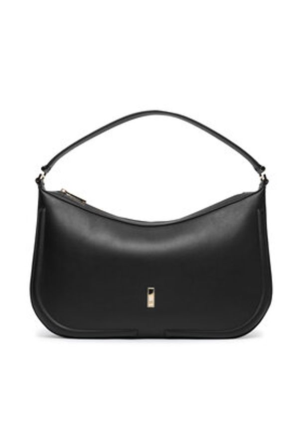 BOSS Torebka 50563178 Czarny. Kolor: czarny. Materiał: skórzane