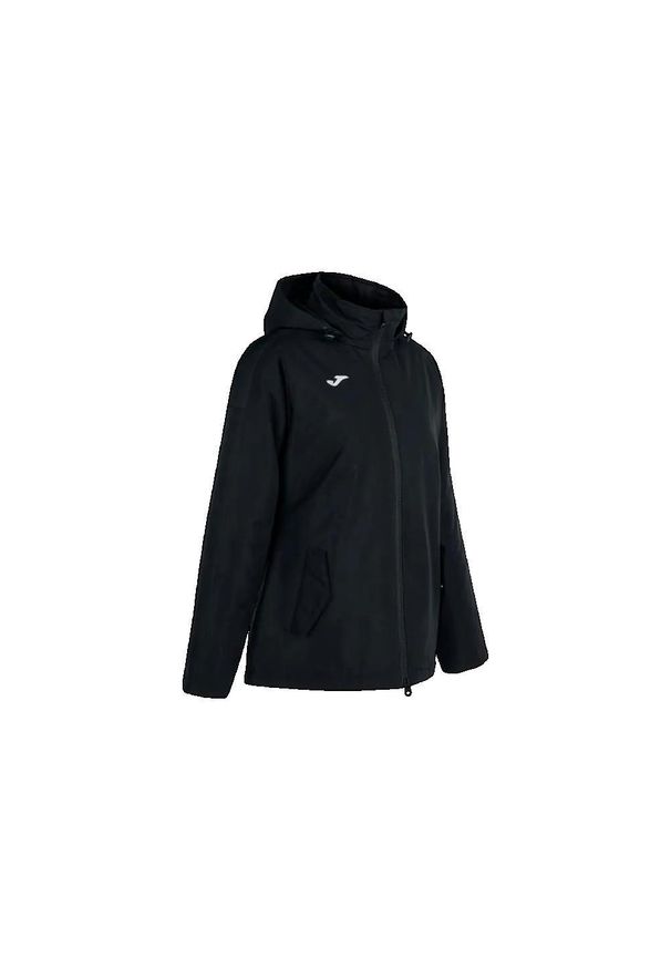 Kurtka sportowa damska Joma Trivor wiatrówka. Kolor: czarny. Styl: sportowy